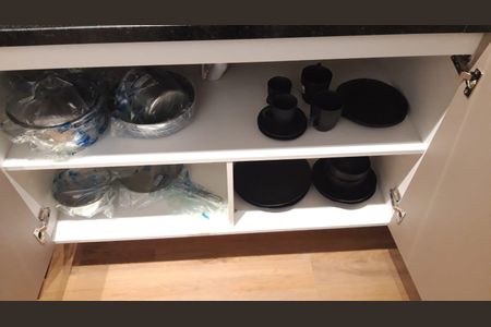Cozinha de kitnet/studio à venda com 1 quarto, 26m² em Vila Clementino, São Paulo