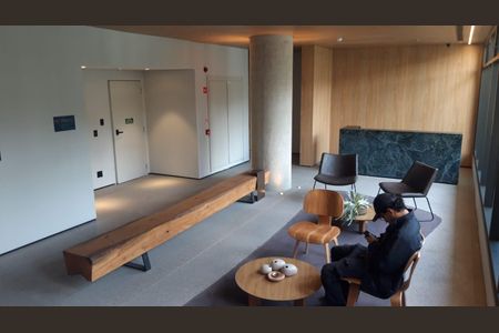 Área externa de kitnet/studio à venda com 1 quarto, 26m² em Vila Clementino, São Paulo