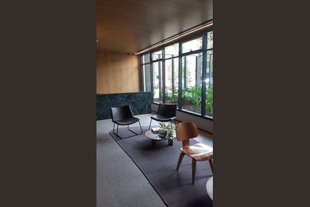 Varanda de kitnet/studio à venda com 1 quarto, 26m² em Vila Clementino, São Paulo