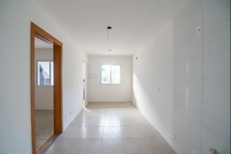 Sala Cozinha de apartamento para alugar com 1 quarto, 36m² em Formoza, Alvorada
