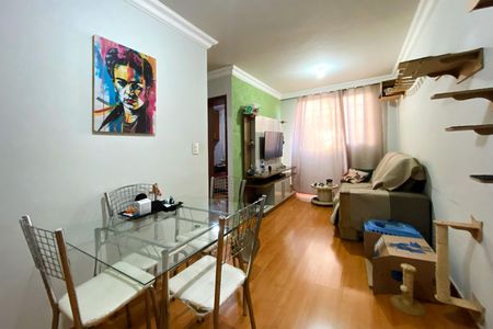 Sala de apartamento à venda com 2 quartos, 50m² em Sagrada Família, Belo Horizonte