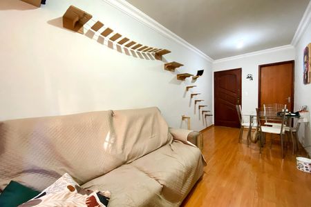 Sala de apartamento à venda com 2 quartos, 50m² em Sagrada Família, Belo Horizonte