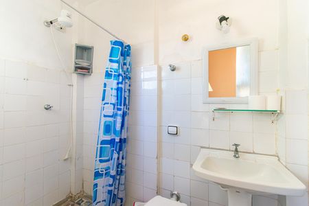 Studio para alugar com 30m², 1 quarto e sem vaga Studio para alugar com 30m², 1 quarto e sem vagaBanheiro