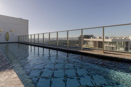 Área comum - Piscina de kitnet/studio à venda com 1 quarto, 31m² em Indianópolis, São Paulo
