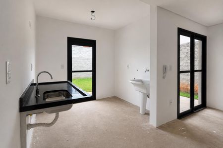 Cozinha de casa de condomínio à venda com 2 quartos, 89m² em Medeiros, Jundiaí