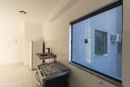 Cozinha e Área de Serviço de apartamento para alugar com 1 quarto, 50m² em Boa Vista, São Gonçalo