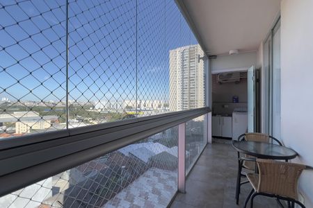 Varanda da Área de serviço de apartamento para alugar com 1 quarto, 38m² em Vila Augusta, Guarulhos