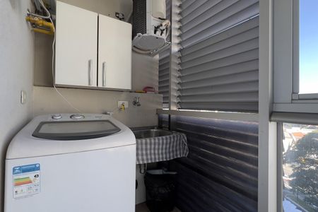 Apartamento para alugar com 38m², 1 quarto e 1 vaga Apartamento para alugar com 38m², 1 quarto e 1 vagaVaranda e Área de Serviço