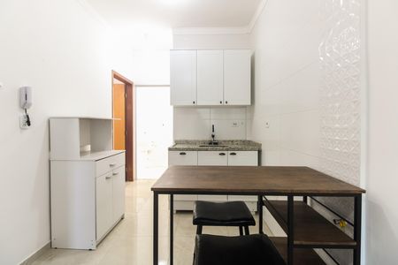 Cozinha de apartamento para alugar com 2 quartos, 47m² em Chácara Seis de Outubro, São Paulo