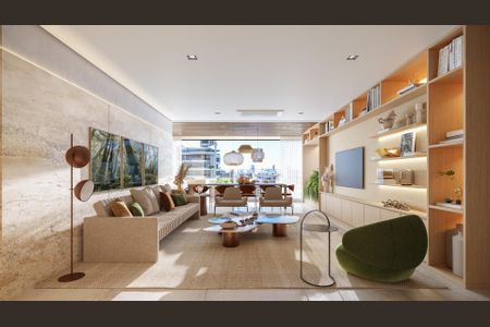 Área externa de apartamento à venda com 3 quartos, 156m² em Cambuí, Campinas