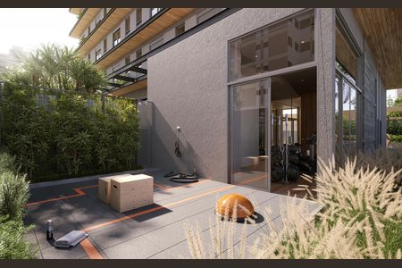 Área externa de apartamento à venda com 3 quartos, 156m² em Cambuí, Campinas