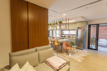 Sala 2 de apartamento à venda com 1 quarto, 116m² em Serra, Belo Horizonte