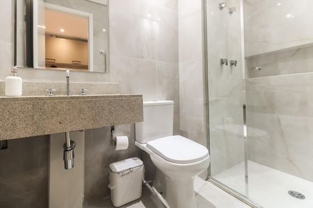 Studio à venda com 27m², 1 quarto e sem vaga Studio à venda com 27m², 1 quarto e sem vagaBanheiro
