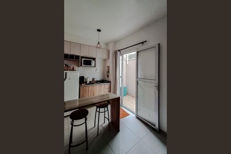Cozinha de kitnet/studio para alugar com 1 quarto, 31m² em Sé, São Paulo
