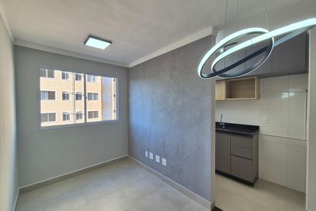 Sala de apartamento para alugar com 2 quartos, 47m² em Vila Satúrnia, Campinas