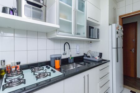 Cozinha de apartamento à venda com 2 quartos, 49m² em Vila Arcadia, São Paulo
