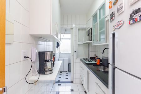 Cozinha de apartamento à venda com 2 quartos, 49m² em Vila Arcadia, São Paulo