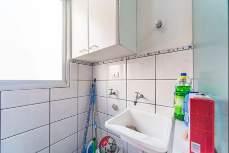 Área de Serviço de apartamento à venda com 2 quartos, 55m² em Jardim do Estádio, Santo André