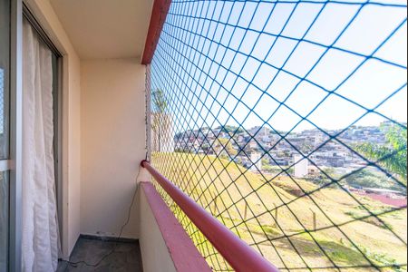 Varanda da Sala de apartamento à venda com 2 quartos, 55m² em Jardim do Estádio, Santo André