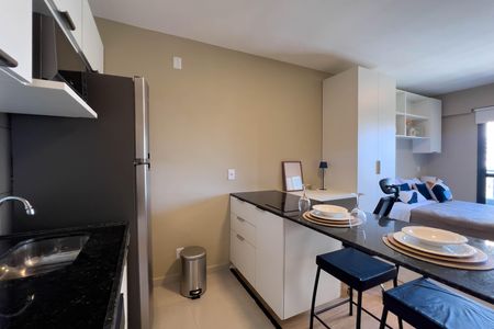 Studio para alugar com 25m², 1 quarto e sem vagaCozinha