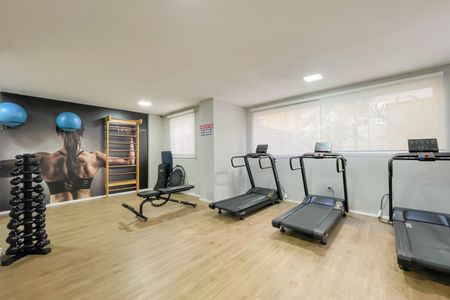 Área comum - Academia de apartamento para alugar com 2 quartos, 42m² em Jardim Boa Vista (zona Oeste), Osasco