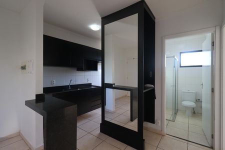 Sala de apartamento para alugar com 2 quartos, 48m² em Jardim Jose Sampaio Junior, Ribeirão Preto