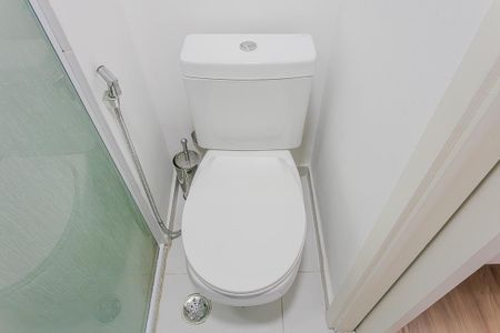 Banheiro de kitnet/studio para alugar com 1 quarto, 35m² em Jardim Paulista, São Paulo