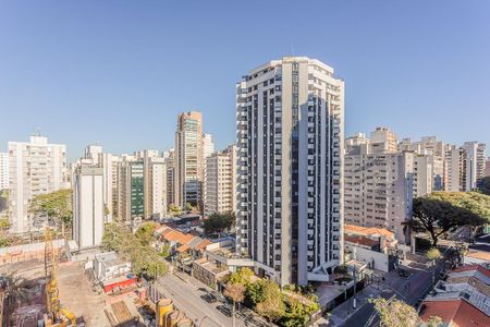 Vista da Varanda de kitnet/studio para alugar com 1 quarto, 35m² em Jardim Paulista, São Paulo