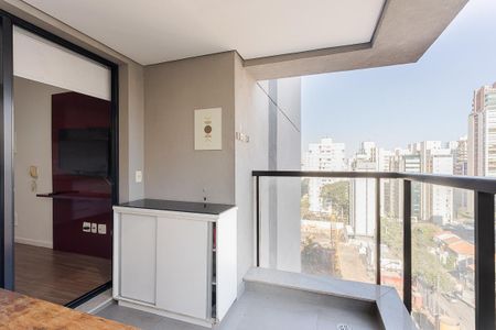 Varanda de kitnet/studio para alugar com 1 quarto, 35m² em Jardim Paulista, São Paulo