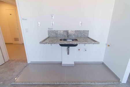 Studio à venda com 36m², 2 quartos e 1 vaga Studio à venda com 36m², 2 quartos e 1 vagaDetalhe da cozinha