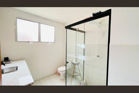 Banheiro de apartamento para alugar com 1 quarto, 38m² em Bairro Jardim Nossa Senhora das Graças, Cotia