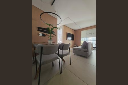 Sala de apartamento à venda com 1 quarto, 39m² em Cidade Jardim, São Paulo