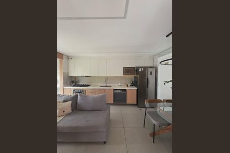 Cozinha de apartamento à venda com 1 quarto, 39m² em Cidade Jardim, São Paulo