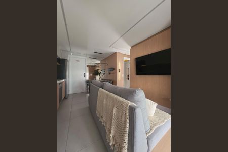 Sala de apartamento à venda com 1 quarto, 39m² em Cidade Jardim, São Paulo