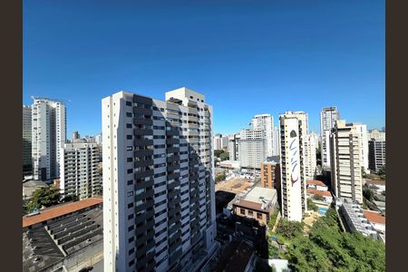 Vista de kitnet/studio para alugar com 1 quarto, 27m² em Vila Olímpia, São Paulo