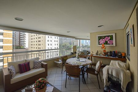 Sacada da Sala de apartamento à venda com 4 quartos, 203m² em Jardim do Mar, São Bernardo do Campo
