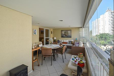 Sacada da Sala de apartamento à venda com 4 quartos, 203m² em Jardim do Mar, São Bernardo do Campo