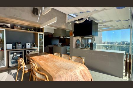 Varanda gourmet de apartamento para alugar com 3 quartos, 200m² em Pinheiros, São Paulo