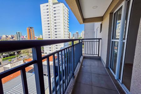 Varanda  de apartamento para alugar com 2 quartos, 55m² em Jardim, Santo André