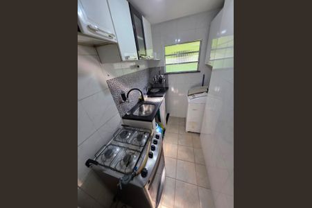 Cozinha de apartamento à venda com 1 quarto, 30m² em Curicica, Rio de Janeiro