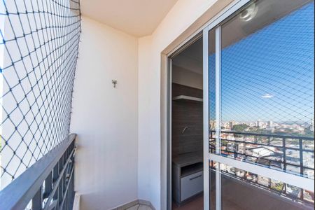 Varanda da Sala de apartamento para alugar com 2 quartos, 70m² em Vila Príncipe de Gales, Santo André