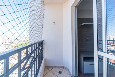 Varanda da Sala de apartamento para alugar com 2 quartos, 70m² em Vila Príncipe de Gales, Santo André
