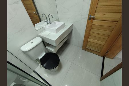 Banheiro - torneira de apartamento para alugar com 2 quartos, 46m² em São João Climaco, São Paulo