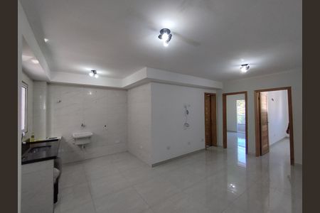 Sala/Cozinha de apartamento para alugar com 2 quartos, 46m² em São João Climaco, São Paulo