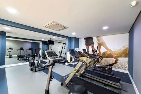 Academia de apartamento à venda com 3 quartos, 129m² em Vila Bertioga, São Paulo