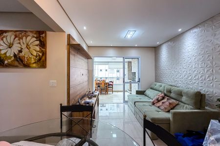 Sala de apartamento à venda com 3 quartos, 129m² em Vila Bertioga, São Paulo