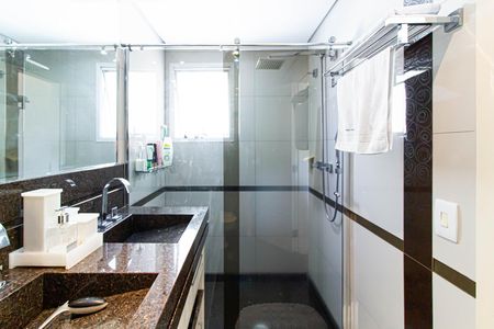 Apartamento para alugar com 151m², 4 quartos e 3 vagas Apartamento para alugar com 151m², 4 quartos e 3 vagasBanheiro da Suíte 3