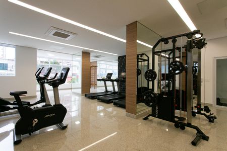Área comum - Academia de apartamento para alugar com 2 quartos, 80m² em Tatuapé, São Paulo