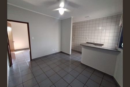 Cozinha de apartamento para alugar com 1 quarto, 35m² em Jardim Irajá, Ribeirão Preto