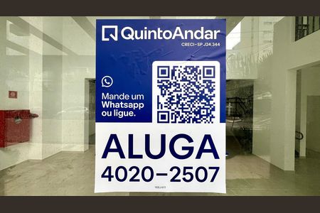 Studio para alugar com 29m², 1 quarto e sem vagaPlaca